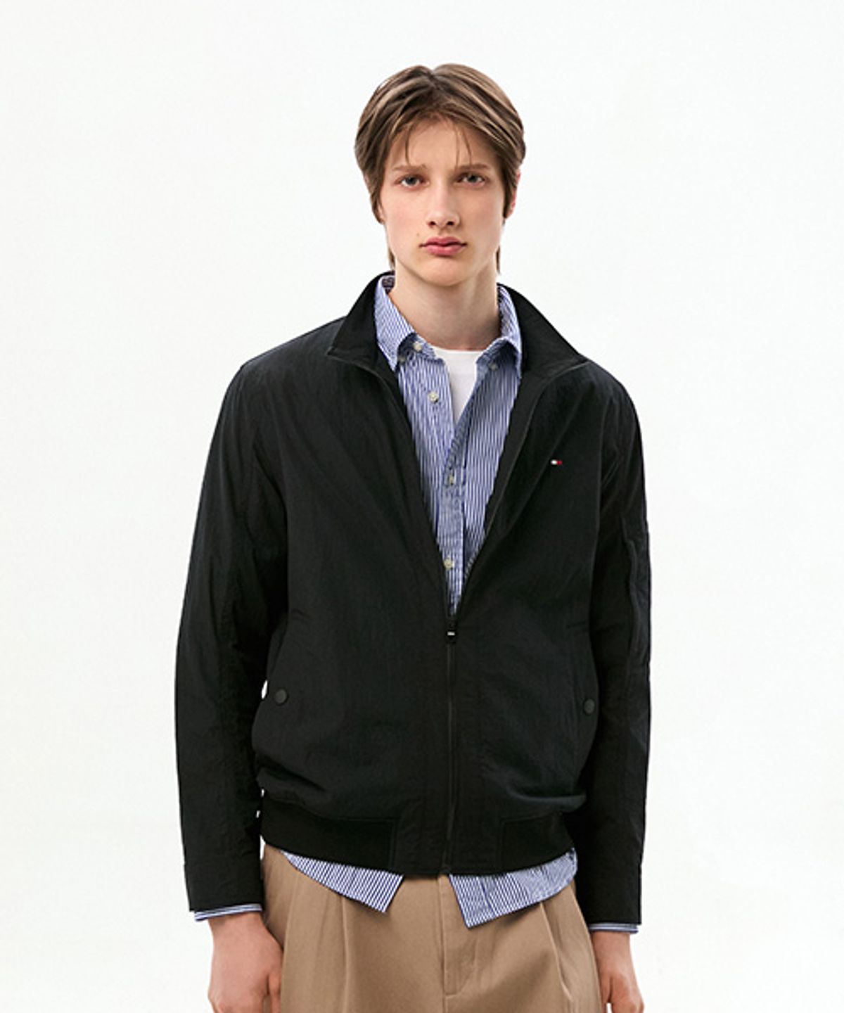 타미힐피거(TOMMY HILFIGER) 메쉬 윈드브레이커 (T12G1WOT703ML1BDS)