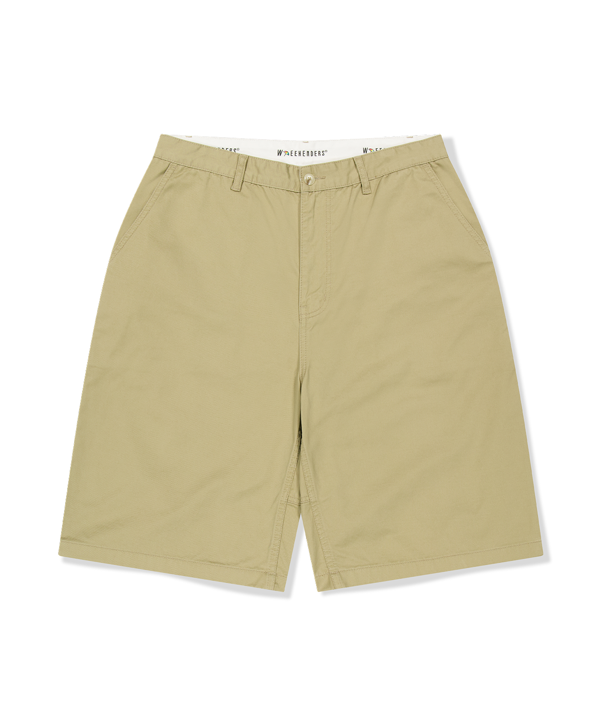 위캔더스(WKNDRS) AP CLASSIC CHINO SHORTS (BEIGE)