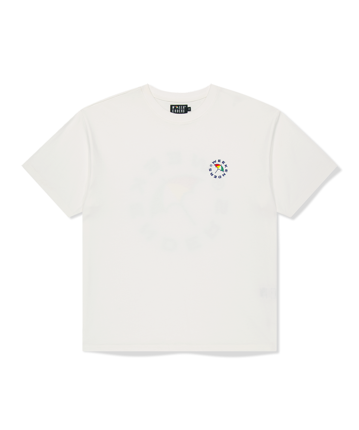 위캔더스(WKNDRS) AP LOGO T-SHIRT (WHITE)