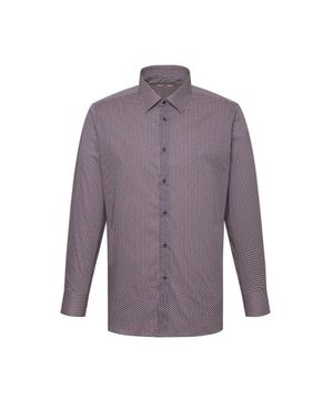 면100 폴리곤 프린트 드레스셔츠 레귤러핏