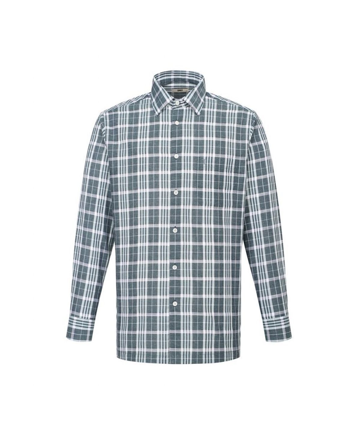 닥스셔츠(DAKS SHIRTS) 이지케어 린넨혼방 미디움체크셔츠_DMS1SHCL112E1