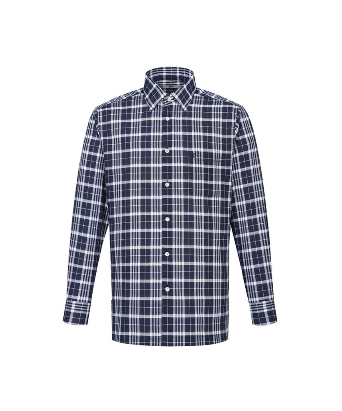 닥스셔츠(DAKS SHIRTS) 이지케어 린넨혼방 미디움체크셔츠_DMS1SHCL112N1
