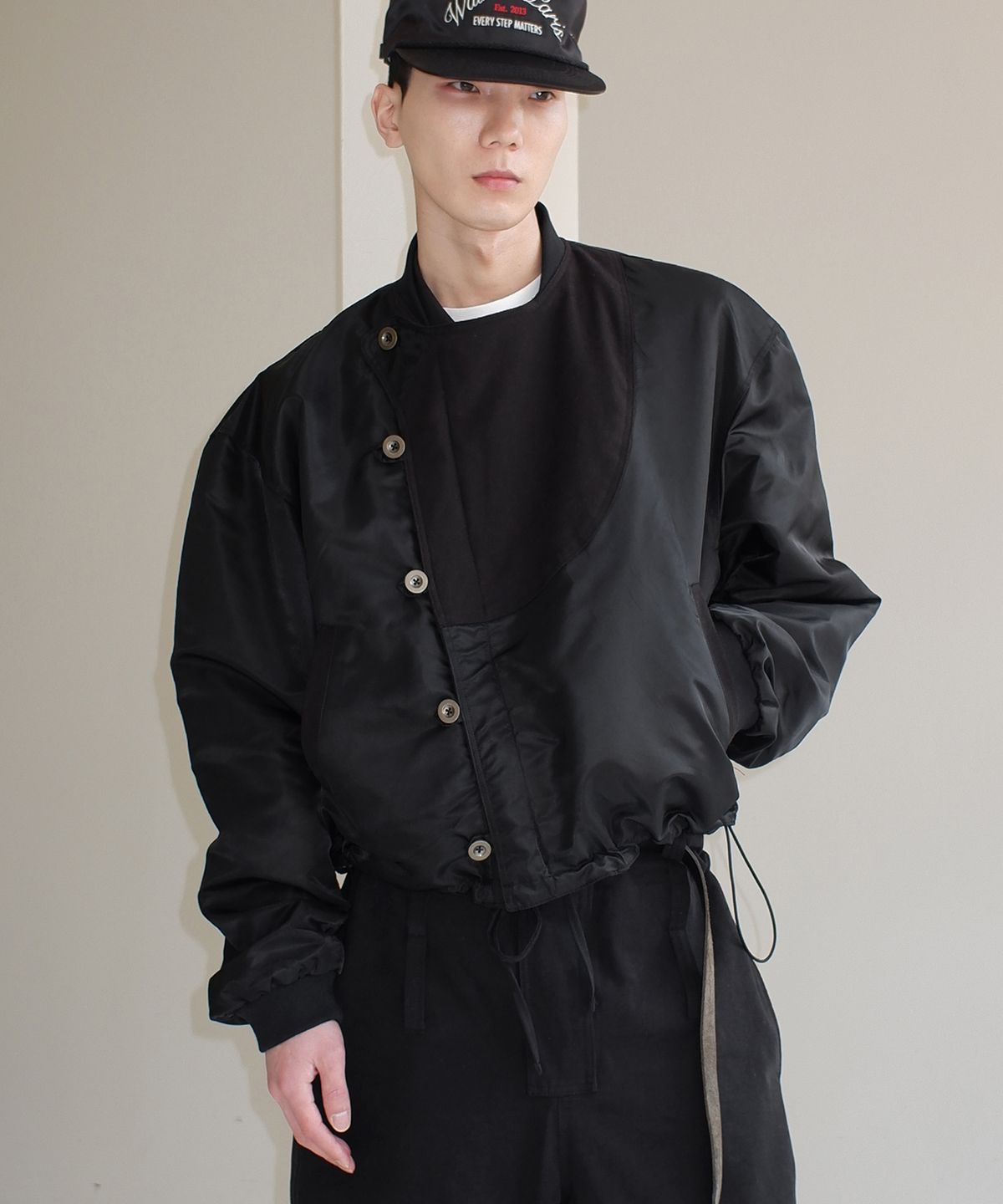 뉴치프시크디피(NEWCHEAPCHICDP) Moleskin Sweden Flight Jacket (black)