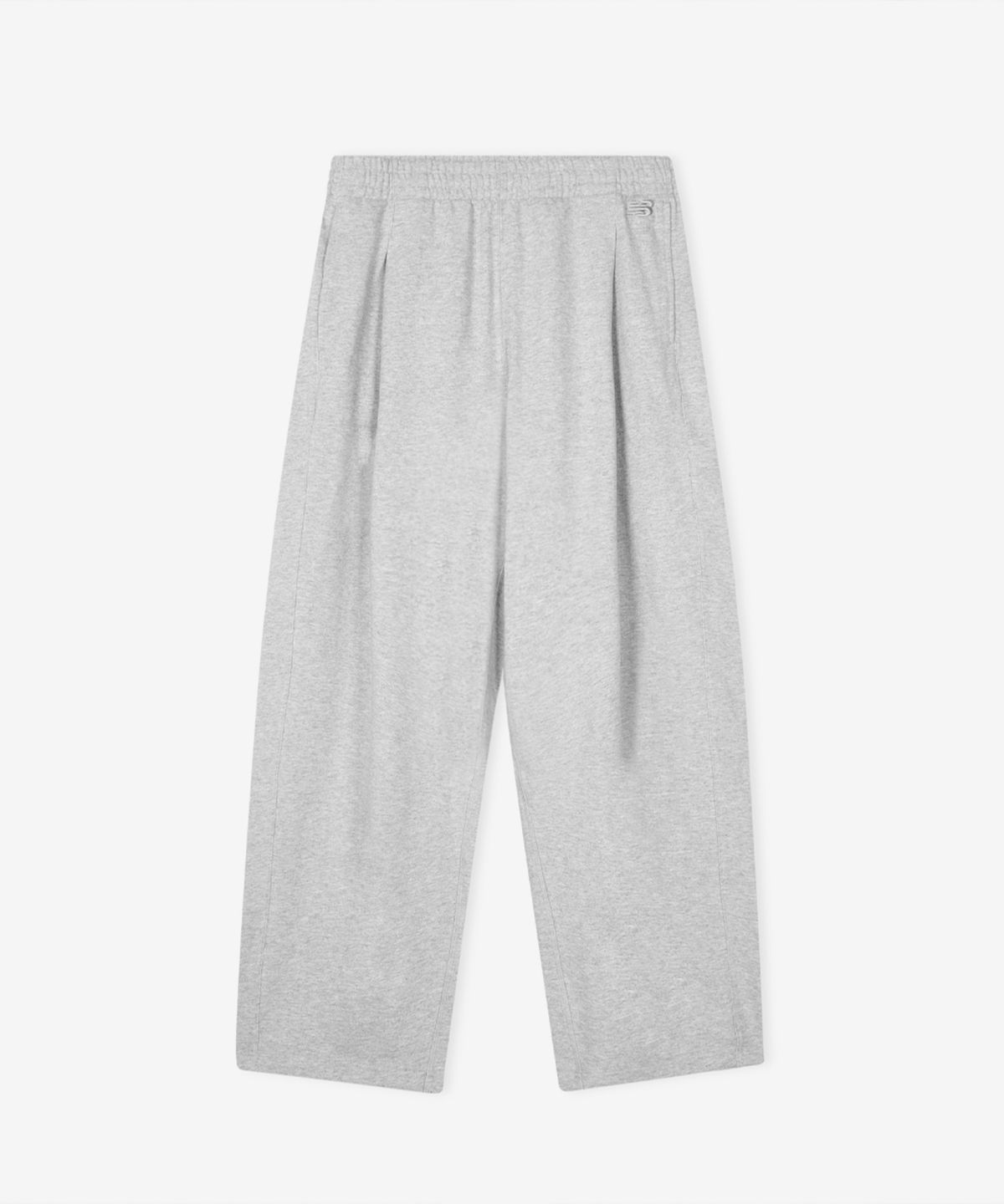 뉴발란스(NEW BALANCE) NBMLG21443 / UNI 에센셜 썸머 경량 사이드턱 오버와이드 팬츠 (M/GRAY)
