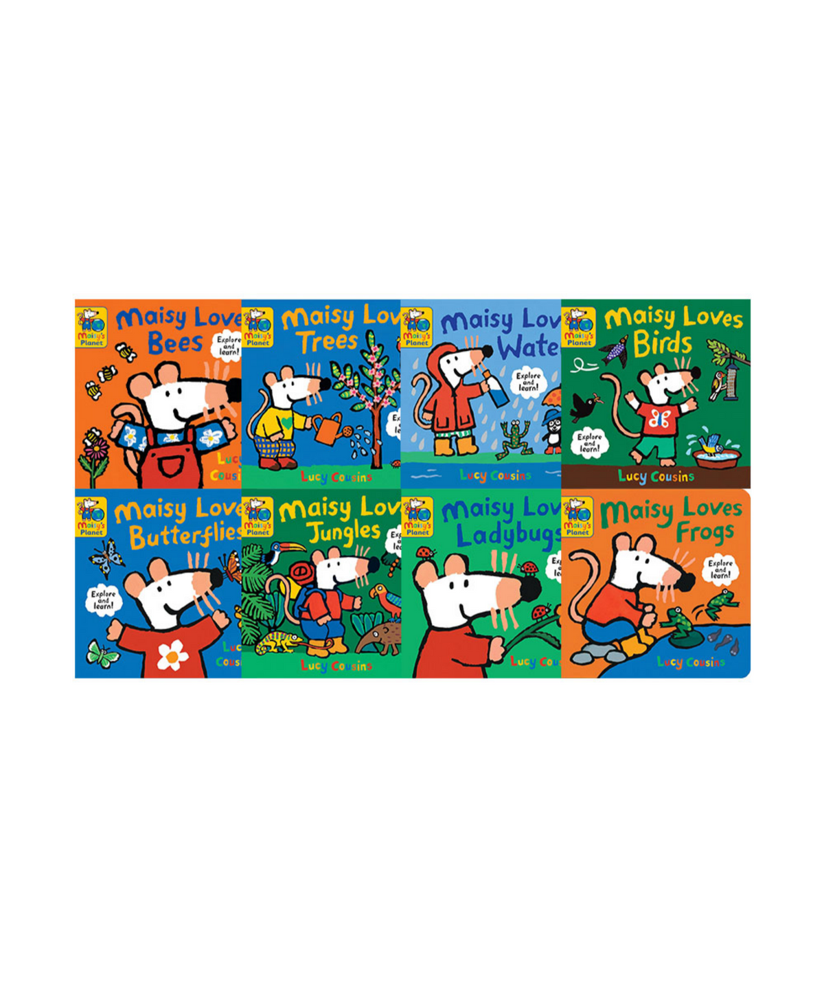 언어세상(LANGUAGE WORLD) Maisy Planet 8종 세트 (Board Book)