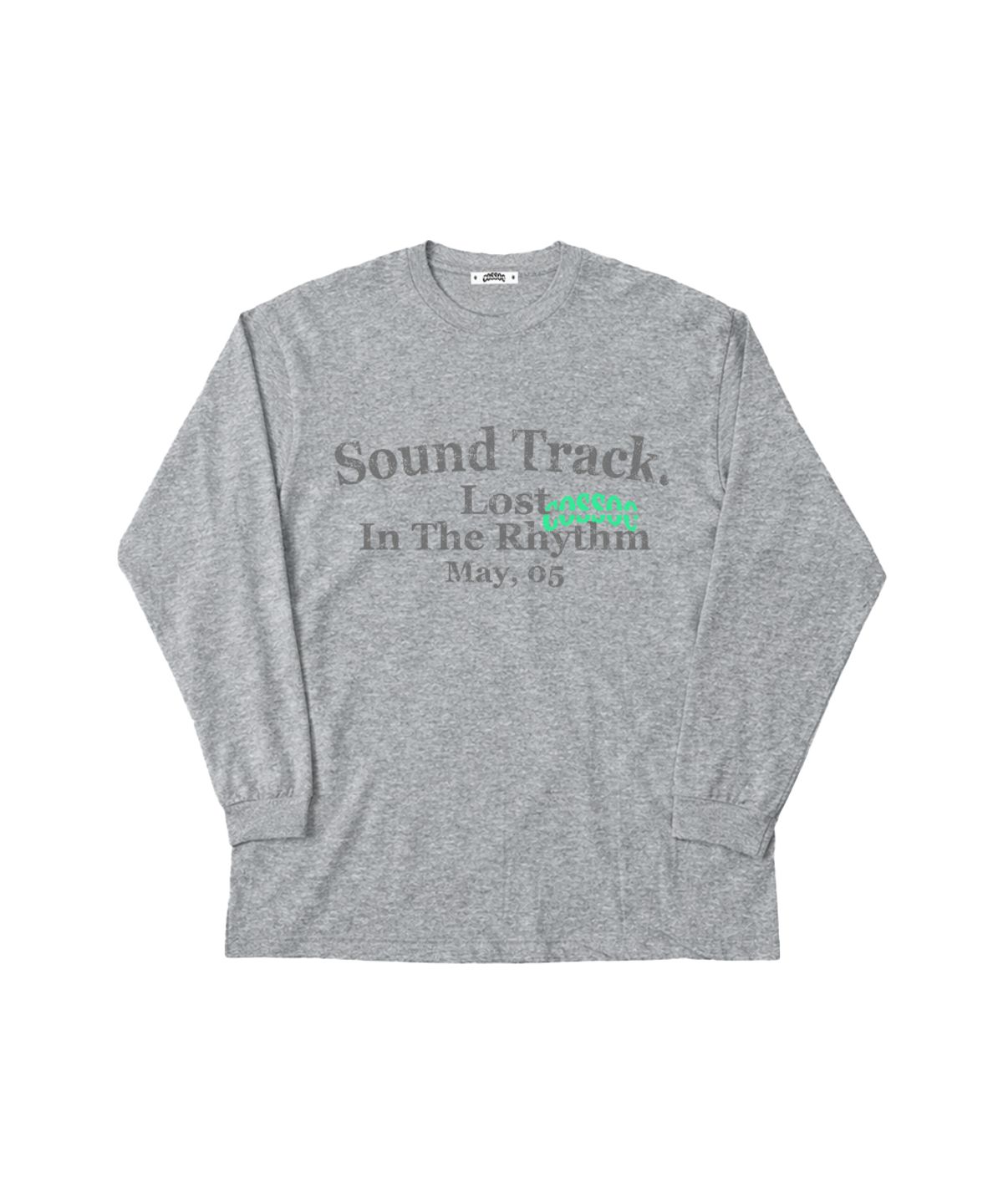 코소(COSO) CC 사운드 트랙 롱슬리브 (그레이)