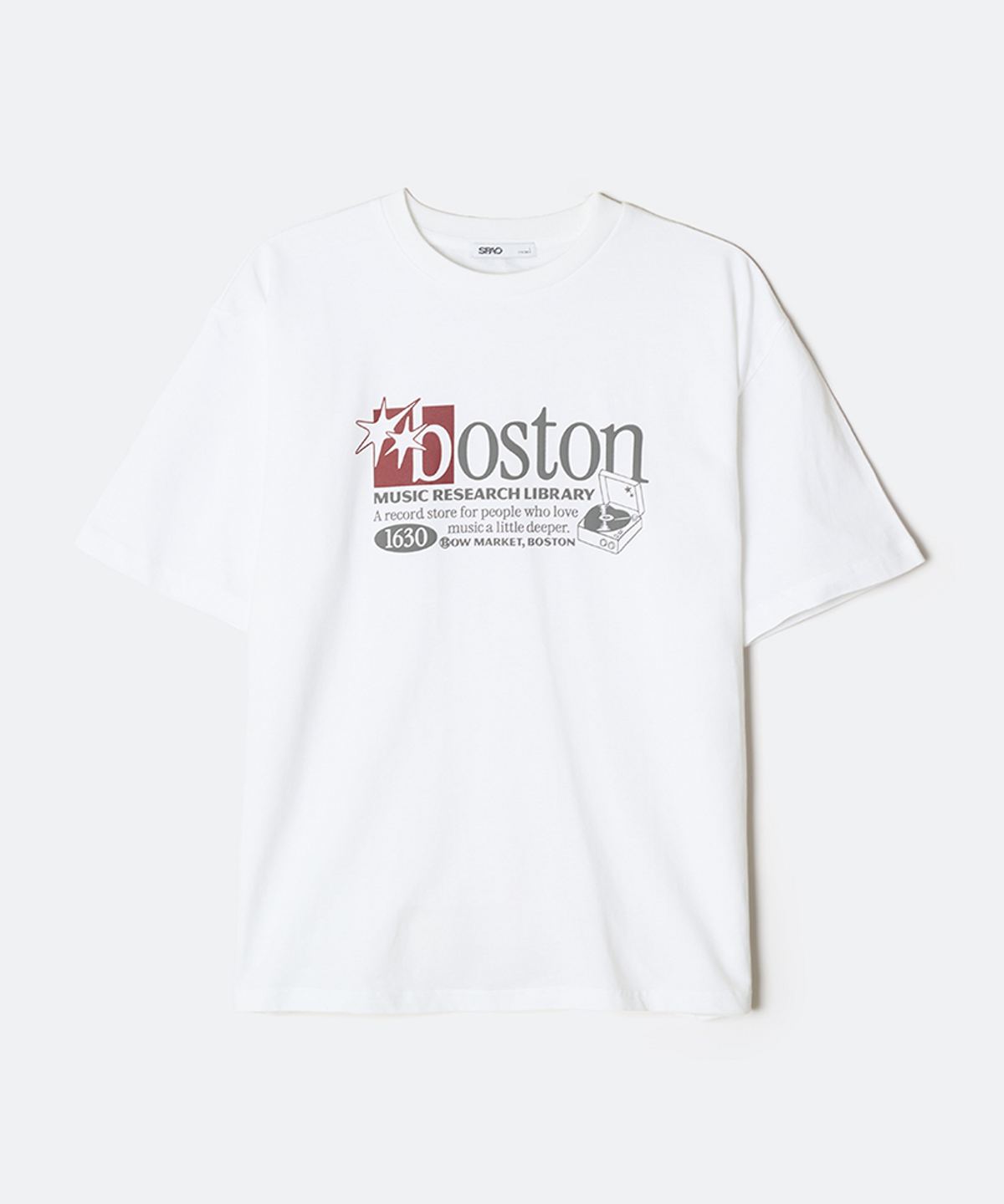 스파오(SPAO) BOSTON 일러스트 반팔티_SPRPG25C70