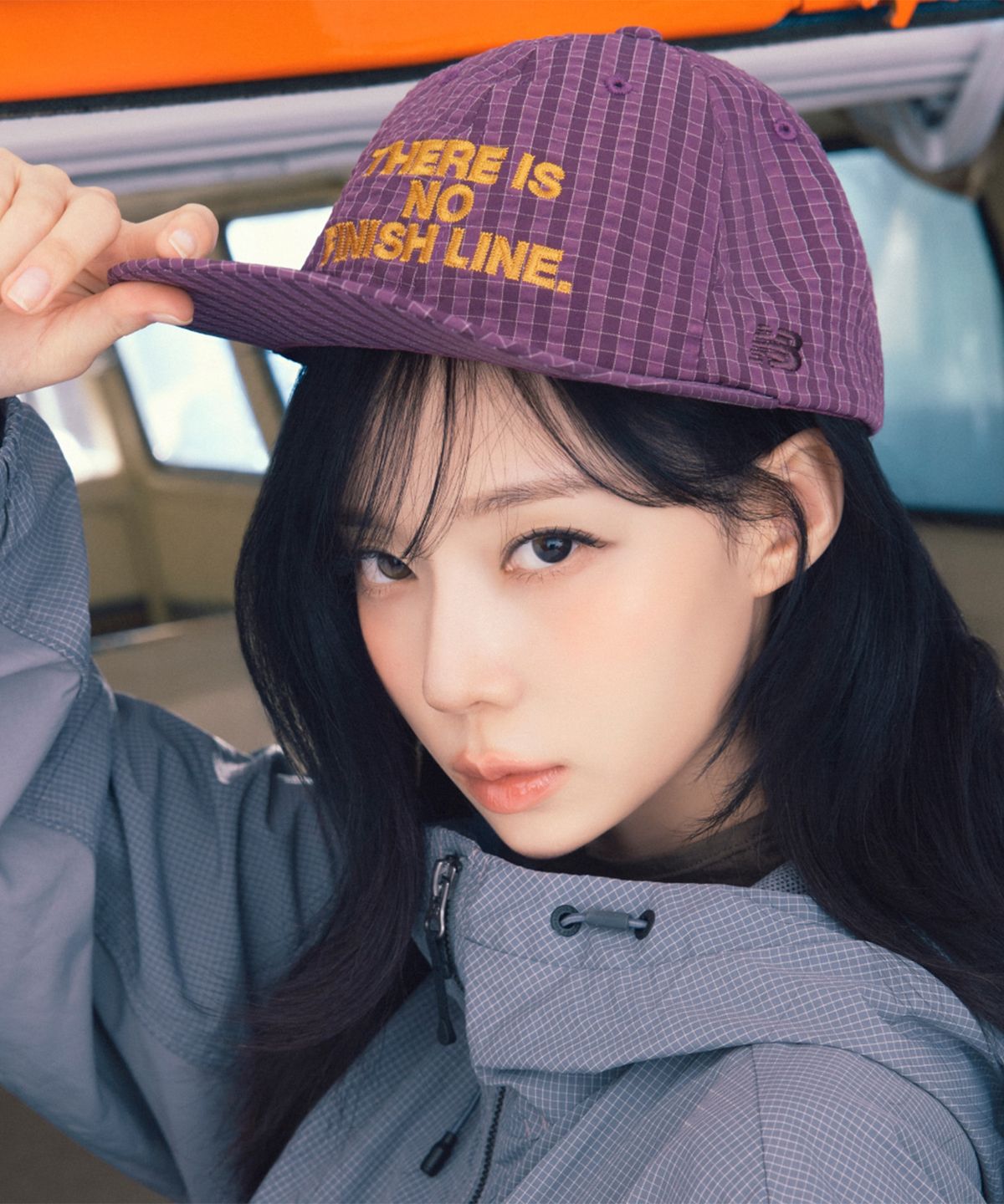 뉴발란스(NEW BALANCE) NBGDGSW101 / 노본 스티치캡 (PURPLE)