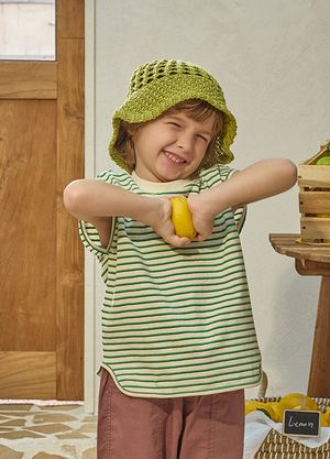 STRIPE민소매티셔츠 (253K5-333-02)