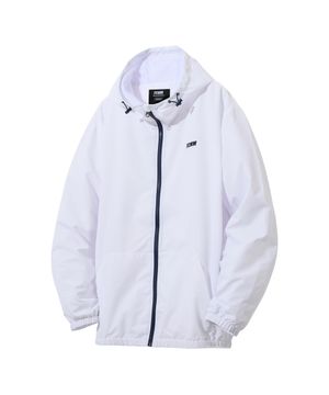 클럽 팀 어센틱 후디 윈드브레이커 - 화이트