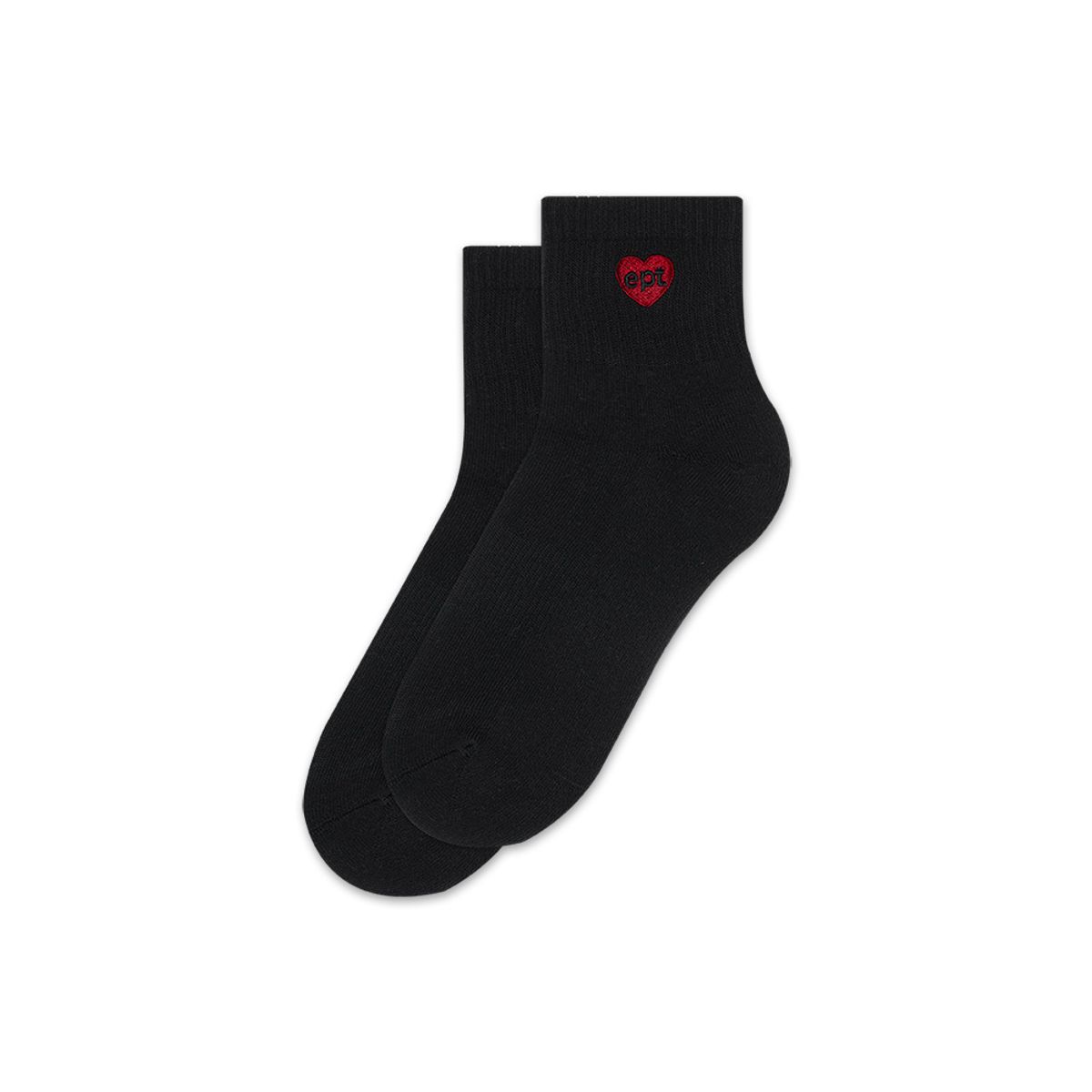 이피티(EPT) SMALL HEART SOCKS (BLACK)