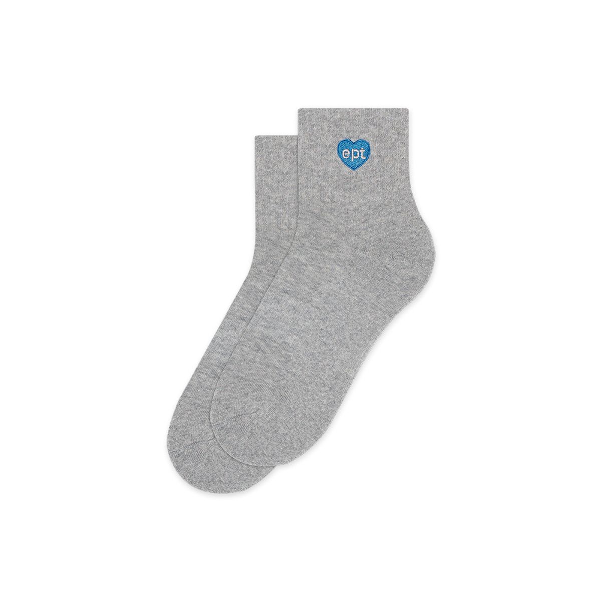 이피티(EPT) SMALL HEART SOCKS (MELANGE)