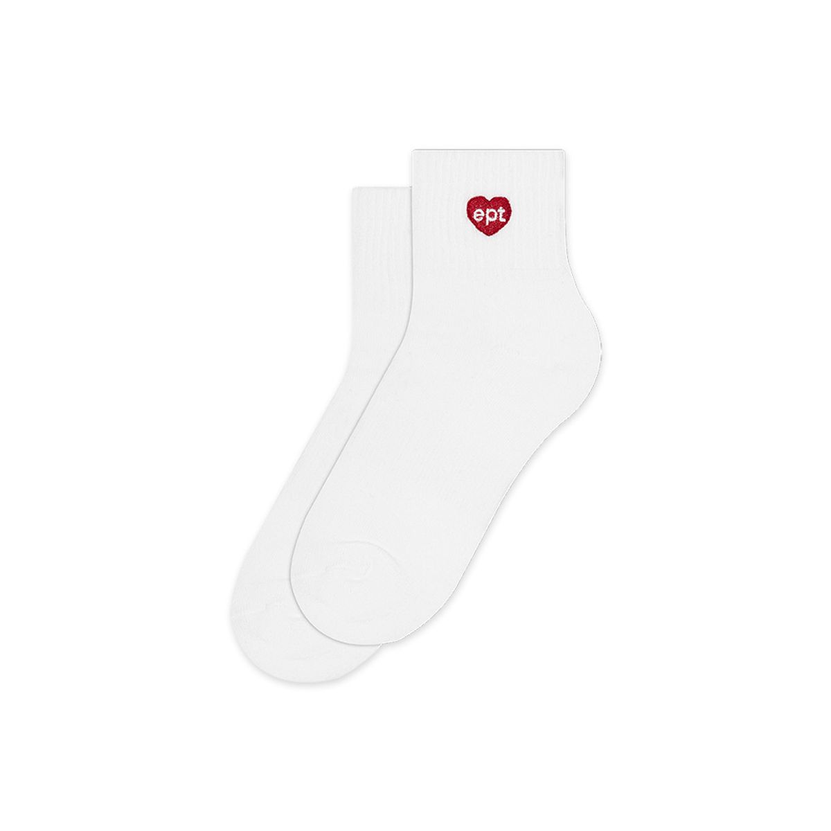 이피티(EPT) SMALL HEART SOCKS (WHITE)