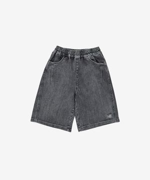 ESSENTIAL_아동 버뮤다 데님팬츠 NK9VG2501U15