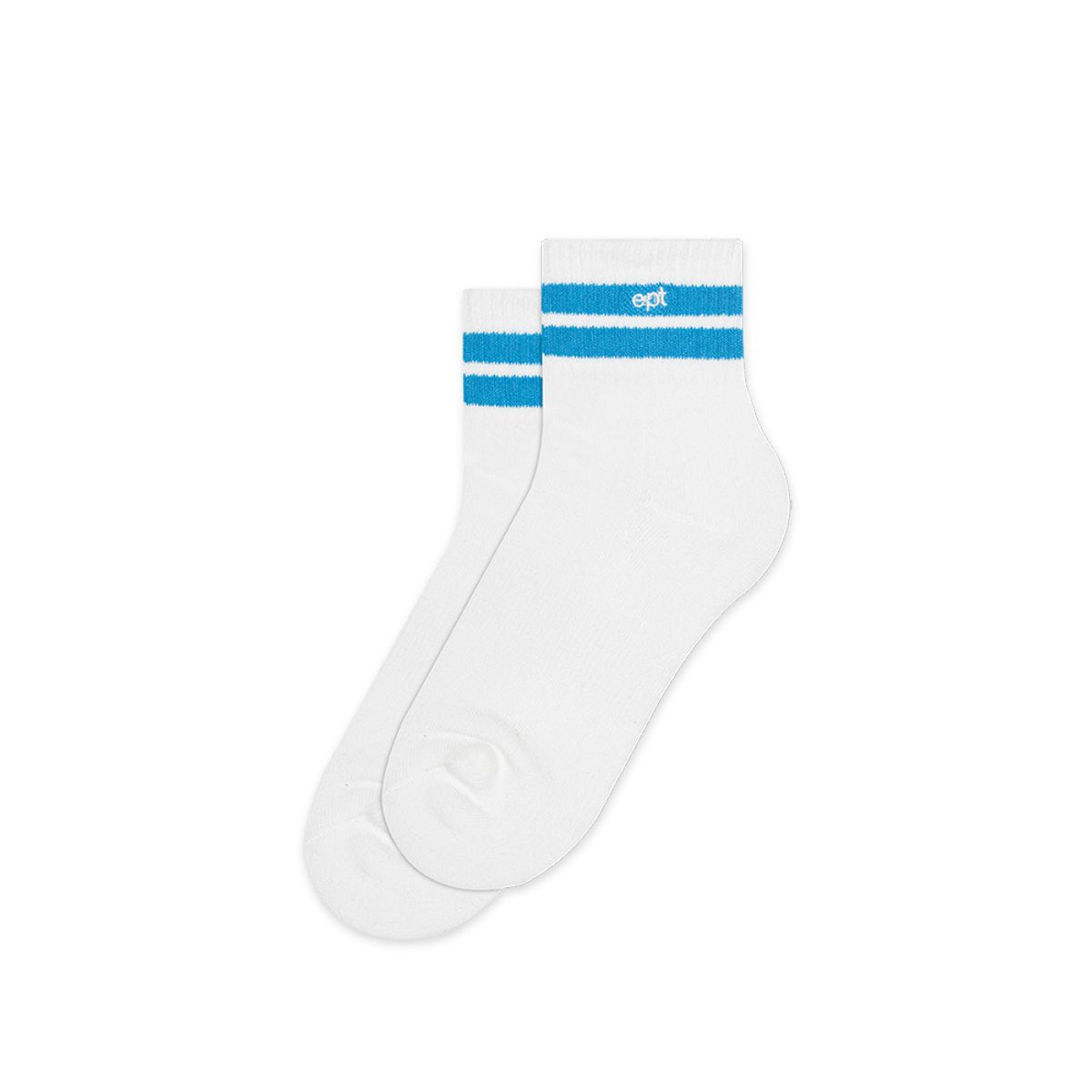 이피티(EPT) DOUBLE LINE SOCKS (WHITE)