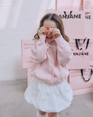 블라썸 니트 가디건