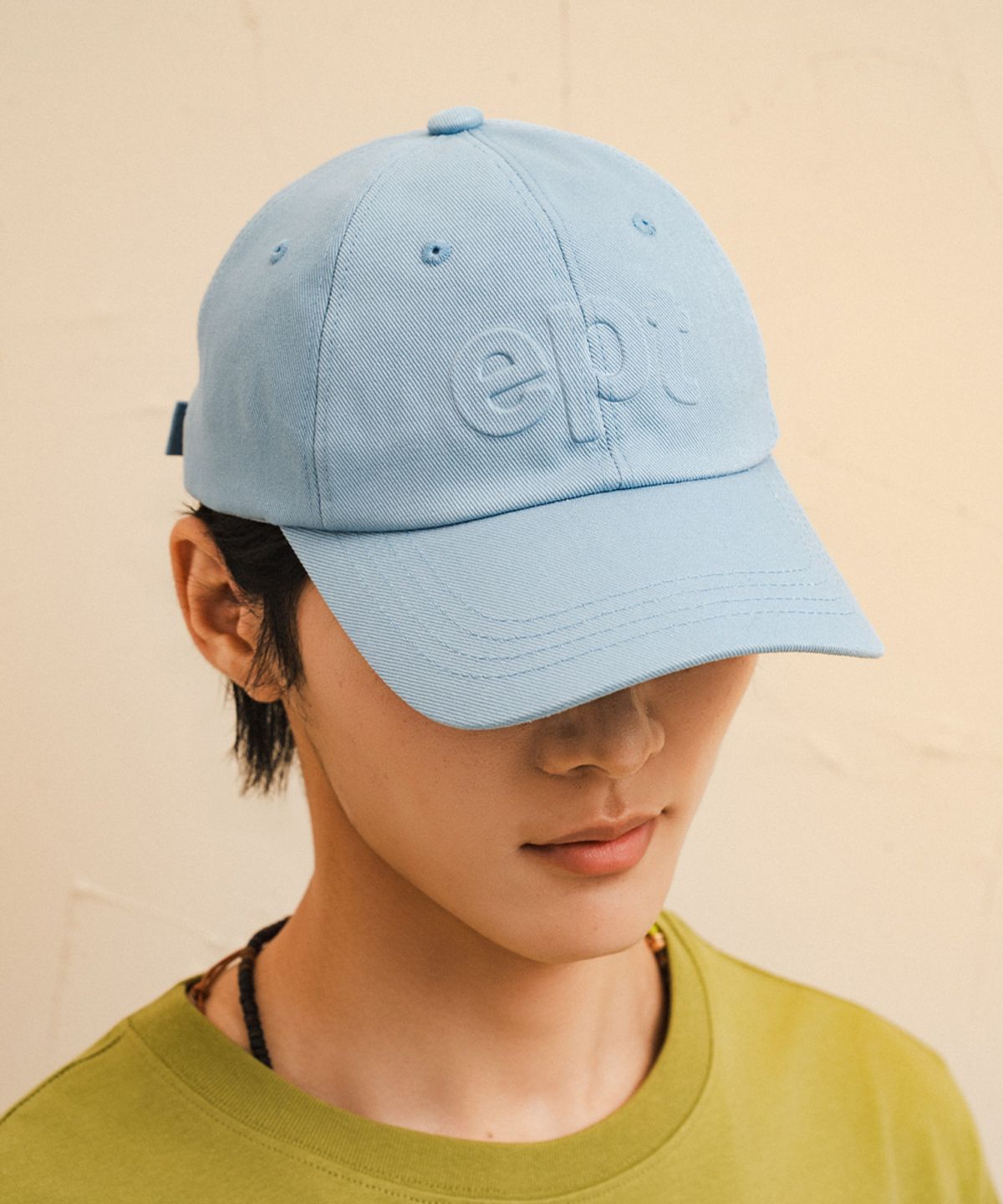 이피티(EPT) HEAVY EMBO CAP (SKY BLUE)