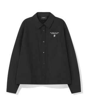 우먼스 에센셜 유틸리티 컴포트핏 셔켓(블랙)