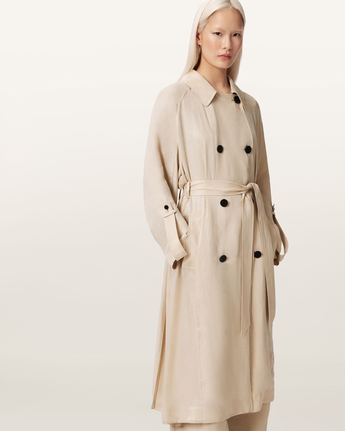 올세인츠(ALLSAINTS) 리지 트렌치 코트 W020OE-5336
