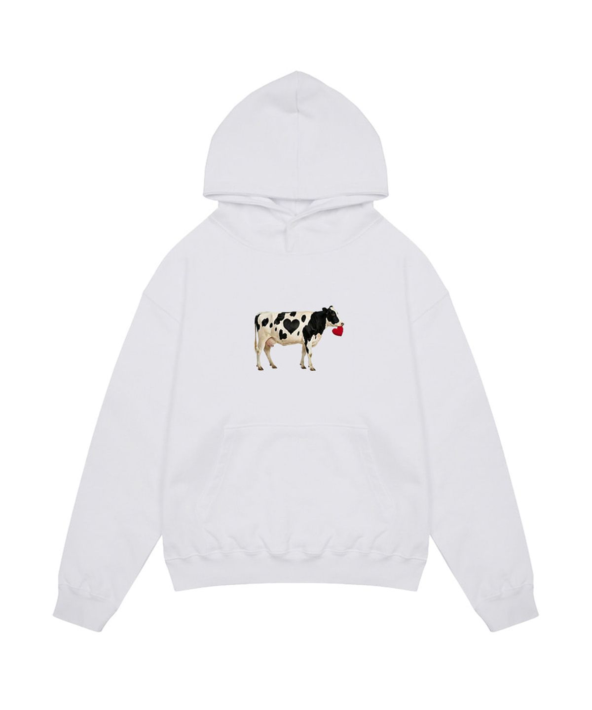어라이트앵글(ARIGHTANGLE) MILK COW HOODIE (2 COLOR)