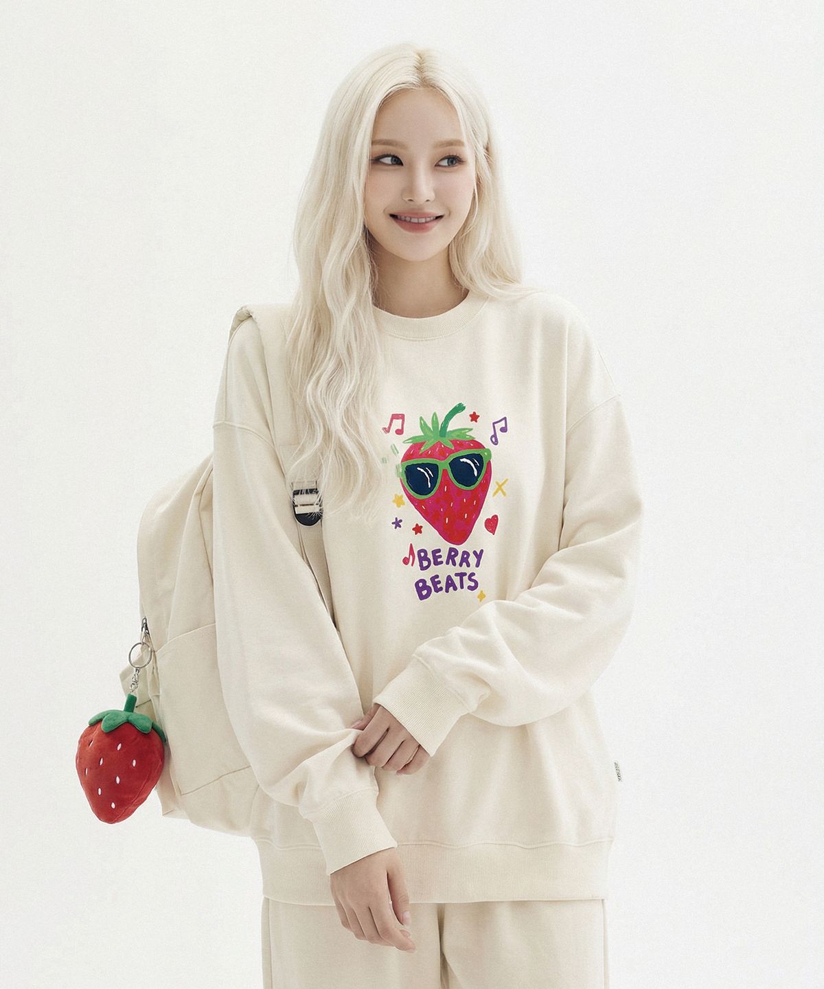 와일드락(WILDROCK) BERRY BEATS 오버핏 맨투맨_7 COL
