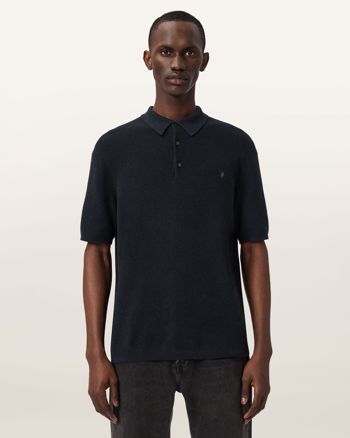 올세인츠(ALLSAINTS) 아스펜 숏슬리브 폴로 M025KA-9512
