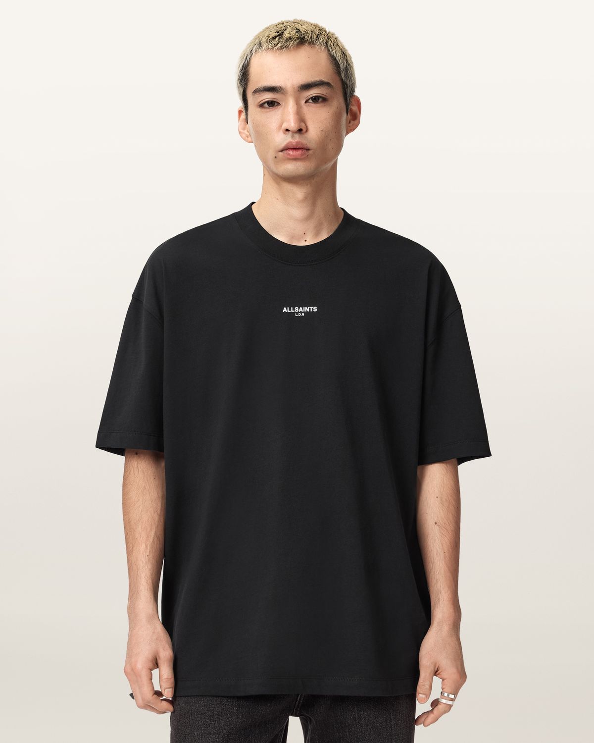 올세인츠(ALLSAINTS) 미크로 크루 티셔츠 M028JE-162