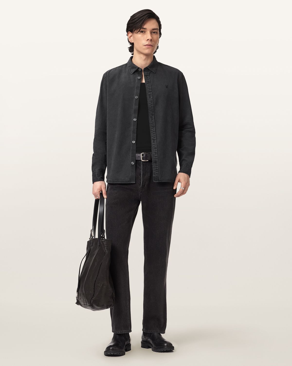 올세인츠(ALLSAINTS) 보디 롱슬리브 오버셔츠 M090SC-162