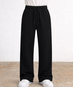 스트링 허리 밴딩 코튼 와이드 트레이닝 스웻 팬츠  7Color