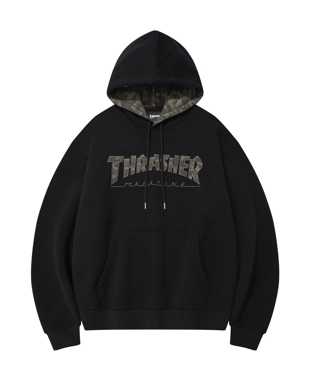 트레셔(THRASHER) 매거진 체크 포인트 후디 블랙