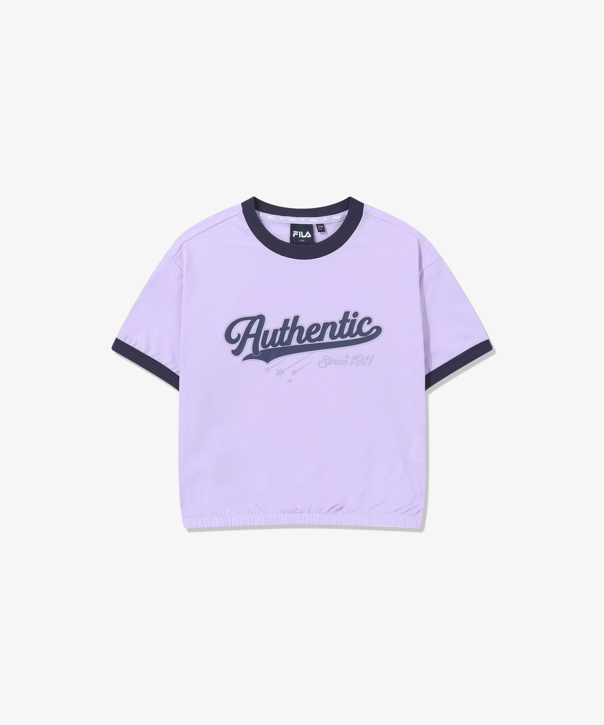 휠라 키즈(FILA KIDS) Drywave 여아 링거 티셔츠