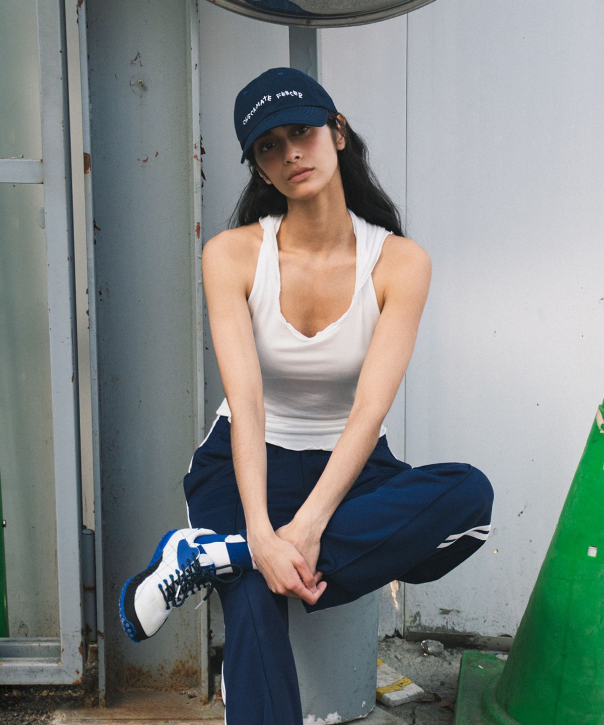 이피티(EPT) [EPT X COCO CAPITAN] CHECKMATE FENCER CAP (NAVY)