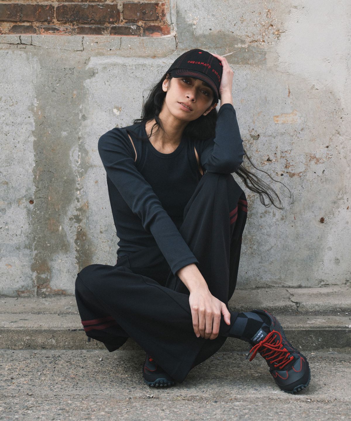 이피티(EPT) [EPT X COCO CAPITAN] CHECKMATE FENCER CAP (BLACK)
