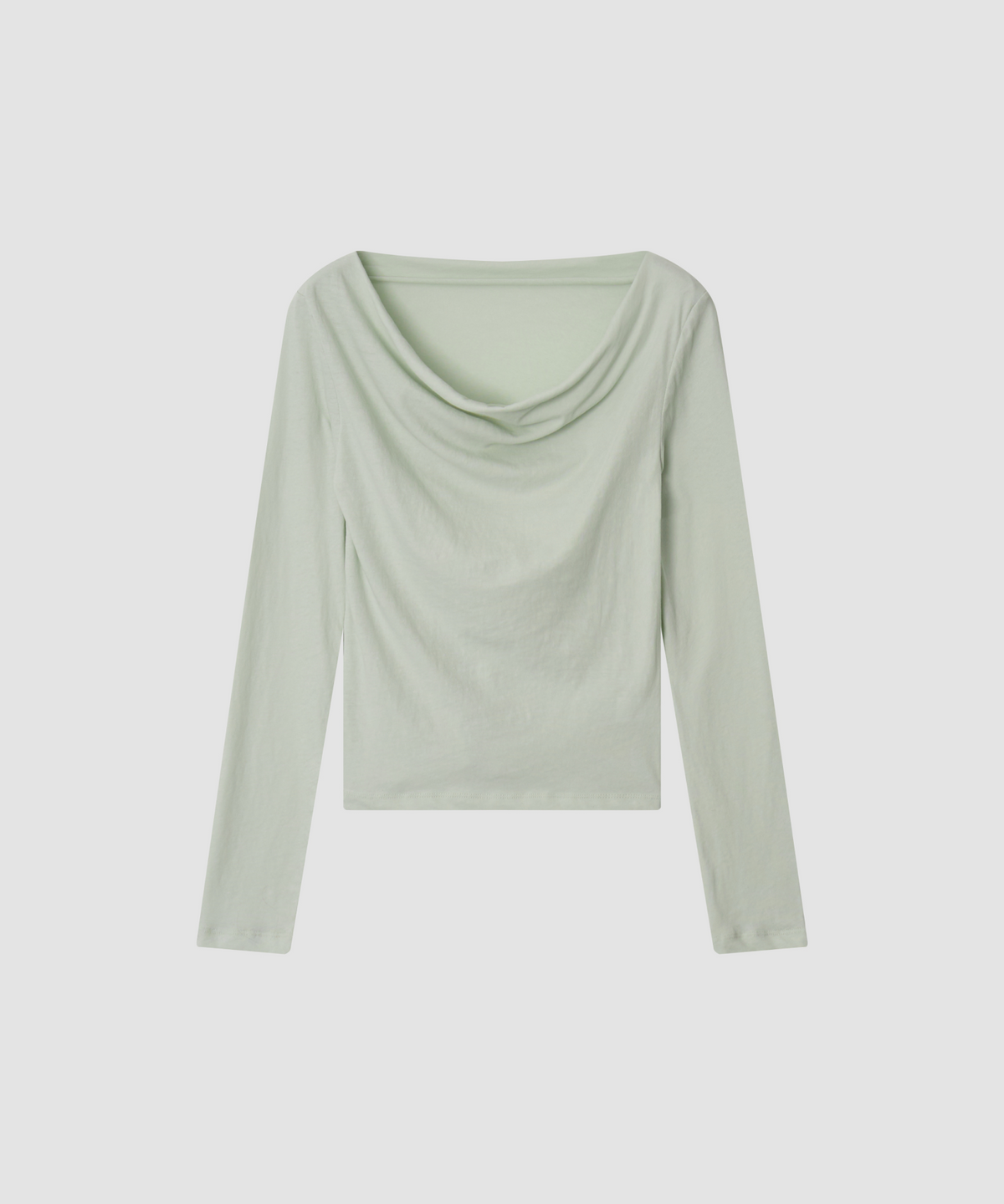 더 릴(THE LILLE) Flow Cotton Drape T_Mint