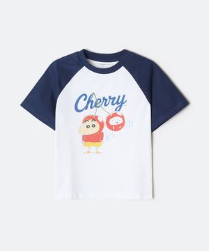 [키즈] (짱구) 래글런 반팔티(NAVY)_SPRLG24KU3