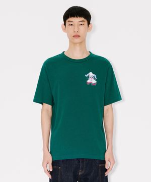 남성 겐조 윈터 홀리데이 클래식 티셔츠_K265AMTH02GNX