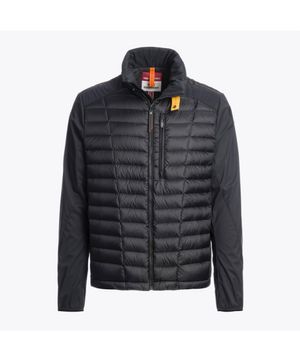 남성 경량 하이브리드 다운 자켓 빈스-Black (25SMPMHYHB01PJ0541)