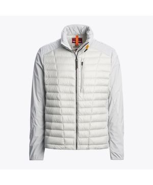 남성 경량 하이브리드 다운 자켓 빈스-Silver (25SMPMHYHB01PJ0595)