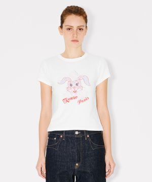 여성 갓츠 홀리데이 화이트 클래식 티셔츠_K265AWTH04WHX