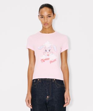 여성 갓츠 홀리데이 핑크 클래식 티셔츠_K265AWTH03PKX