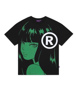 레이 티셔츠 - 블랙