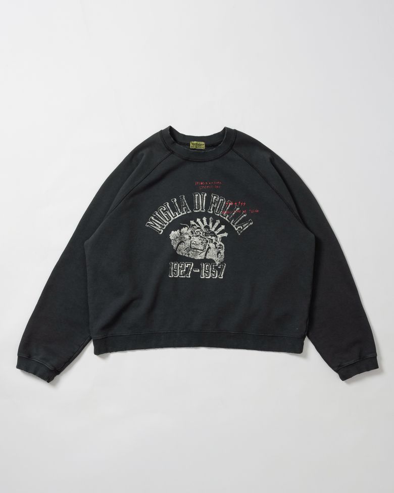 Miglia Raglan Sweatshirt Dark Charcoal