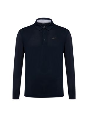 ICE-T (아이스티) 남성 긴팔 폴로 티셔츠_Dark Navy