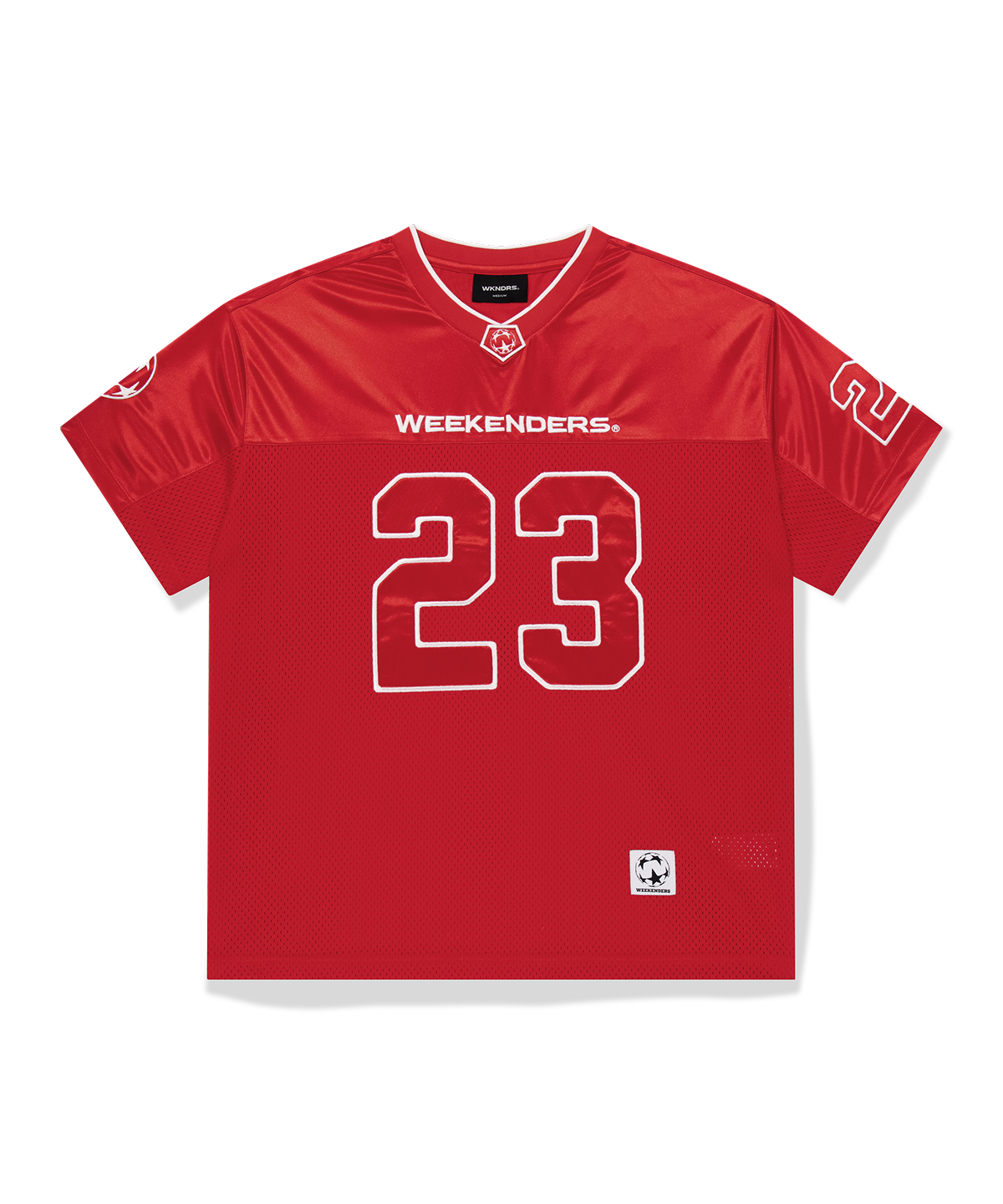 위캔더스(WKNDRS) CHAMPS LEAGUE JERSEY (RED)