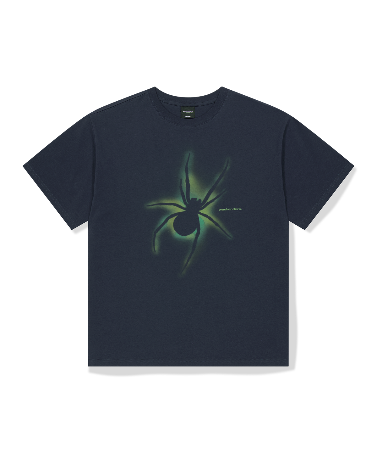 위캔더스(WKNDRS) SPIDER T-SHIRT (NAVY)