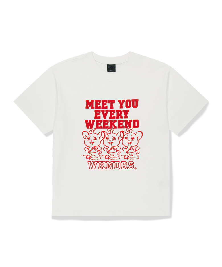 WEEKEND T-SHIRT (WHITE)
