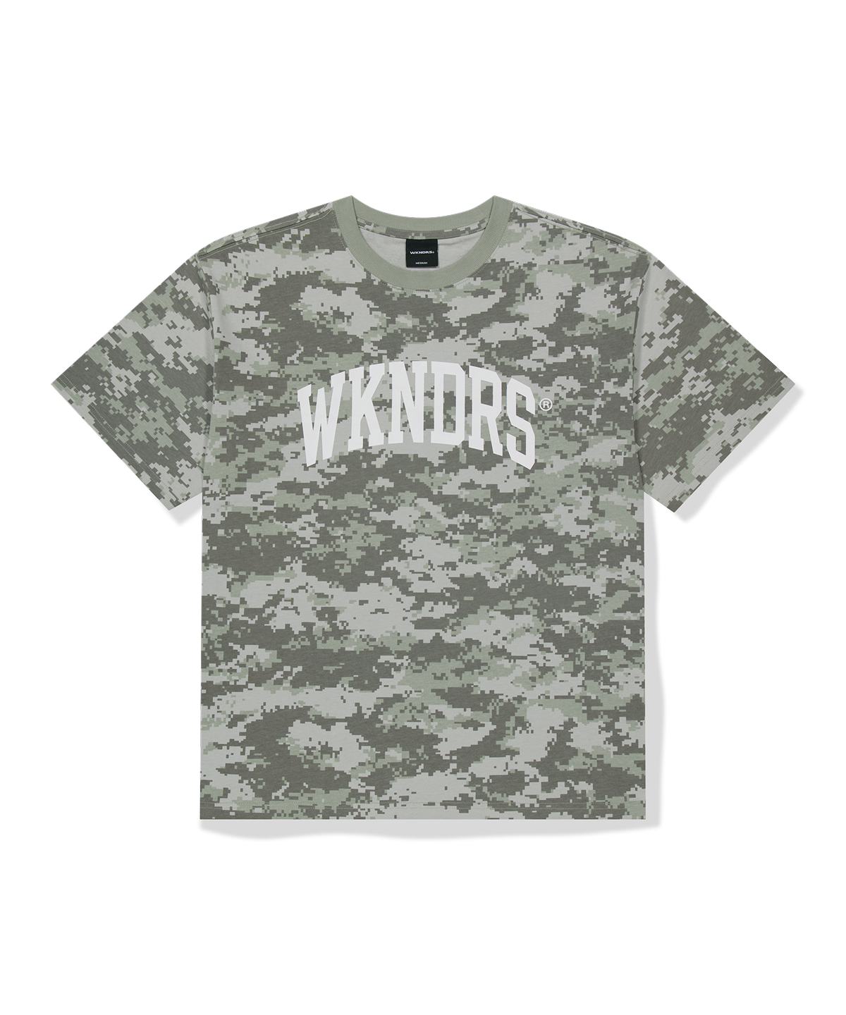 위캔더스(WKNDRS) C-LOGO T-SHIRT (L.KHAKI)