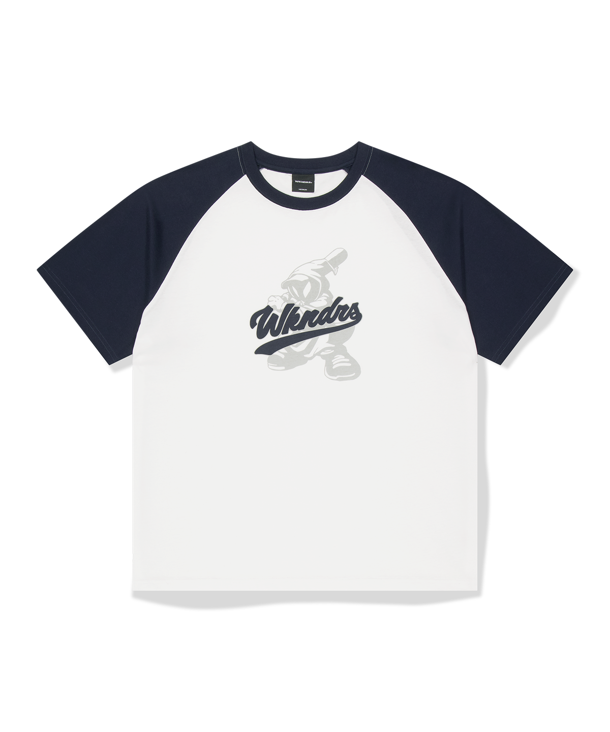 위캔더스(WKNDRS) GHOST SLUGGER T-SHIRT (WHITE)