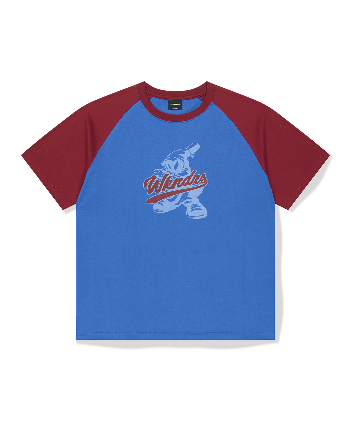 위캔더스(WKNDRS) GHOST SLUGGER T-SHIRT (BLUE)