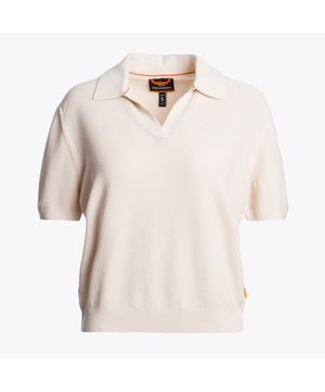 여성 피케 니트 샨-Moonbeam (25SMPWKNPK32PJ0775)